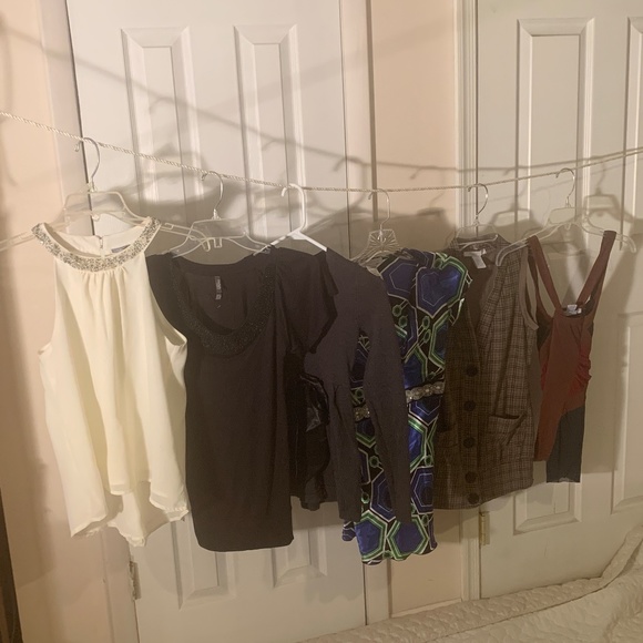 Pre-owned Mixed Lot Some Early 2000s - CHARLOTTE RUSSE  Tops - Small Sizes - Picture 1 of 17